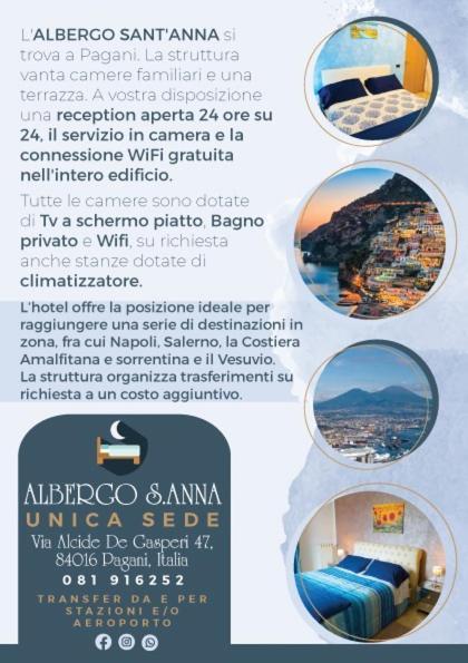 Albergo Sant'Anna Pagani Kültér fotó